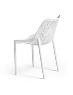 Sedia Bilros polipropilene bianca - Kallea 2