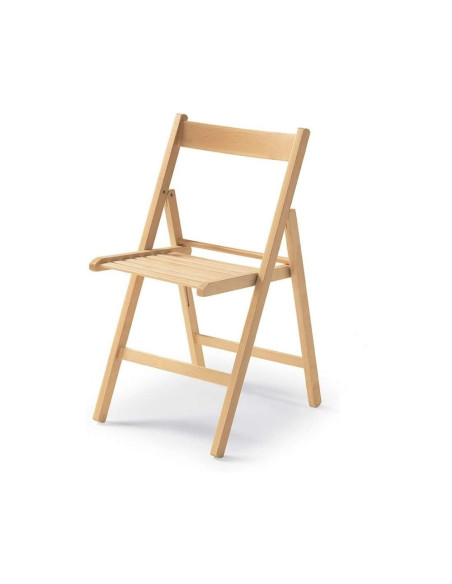 Sedia pieghevole Penelope in legno naturale - Kallea