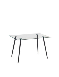 Tavolo SETFULL in cristallo temperato 120x80x85H - Kallea