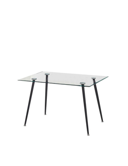 Tavolo SETFULL in cristallo temperato 120x80x85H - Kallea