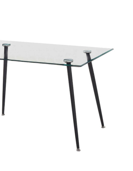 Tavolo SETFULL in cristallo temperato 120x80x85H - Kallea
