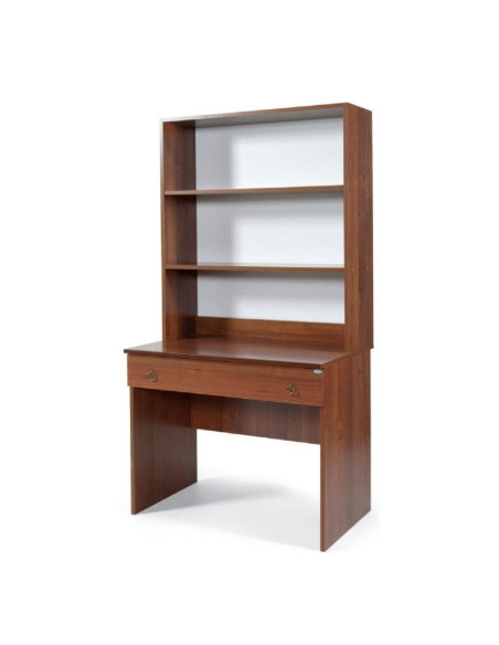 Scrivania Claudia noce antico con cassetto 90 cm - Kallea
