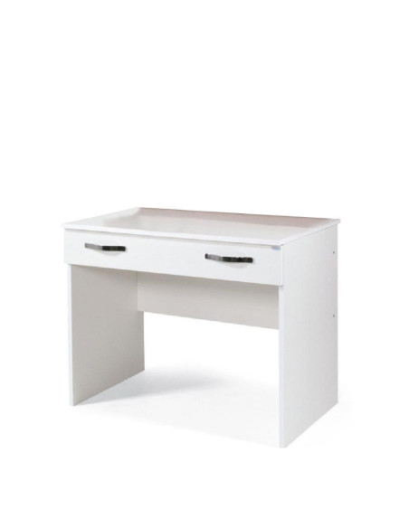 Scrivania Claudia bianco con cassetto 90 cm - Kallea