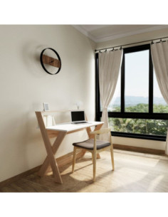 Scrivania stile scandinavo Alixus 113x59 cm TM191401 - Kallea 2