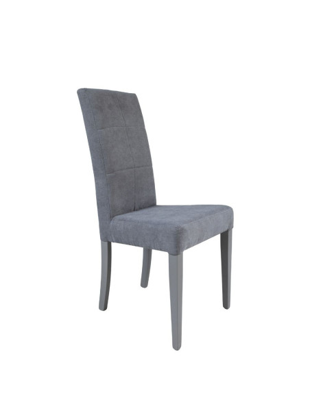 Sedia Giada Enjoy 23 tessuto Grigio - Kallea