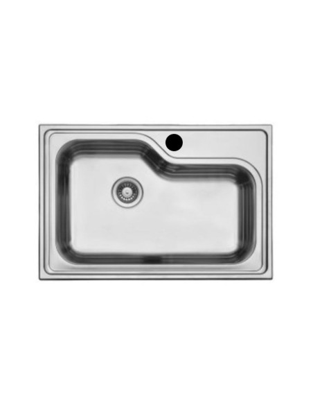Samet Lavello da cucina DXT780 monovasca 78x51 - Kallea