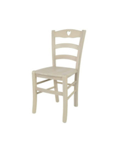 Sedia Decoro crema corda seduta massello - Kallea 2