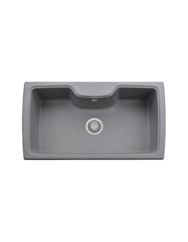 Samet Lavello 88x50 Granito Vasconecr 1 vasca croma - Kallea