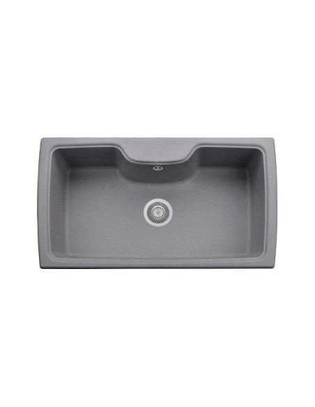 Samet Lavello 88x50 Granito Vasconecr 1 vasca croma - Kallea