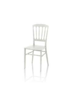 Sedia Glinda polipropilene bianca - Kallea 2