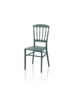 Sedia Glinda polipropilene grigio metal - Kallea 2