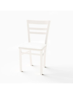 Sedia Cromica bianco opaco - Kallea 2