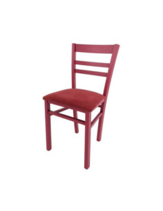 Sedia Cromica cremisi - Kallea 2