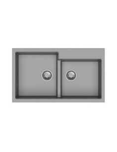 Tip Toe N200 Lavello 2 vasche croma - Kallea