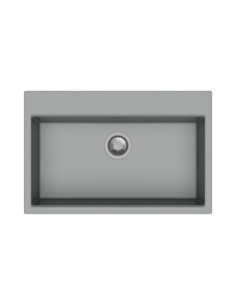 Waltz 78x51 lavello una vasca croma - Kallea