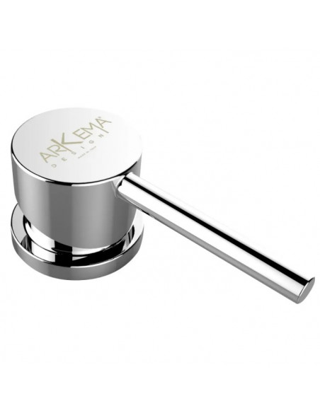 Doccia Solare Arkema Design Jolly A 520 con Lavapiedi da Giardino in alluminio colorata - Kallea