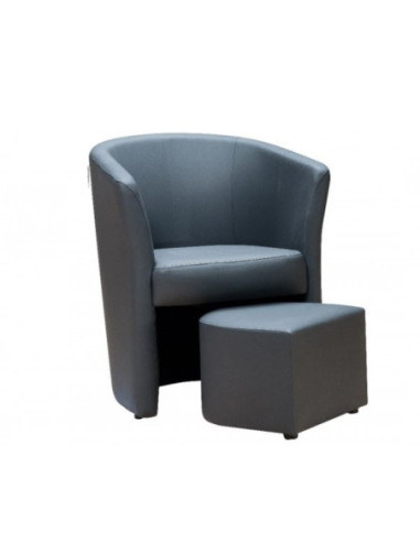 Pegasus grigia con pouf - Kallea