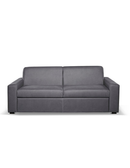 Divano letto Flash 3 posti con rete elettrosaldata colore lino - Kallea