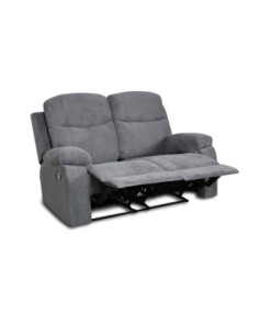 Divano Chicago 2 posti reclinabile grigio Twist 20 - Kallea 2