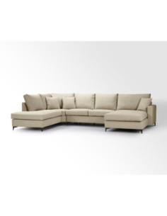 Divano angolare sinistro Park cappuccino - Kallea 2