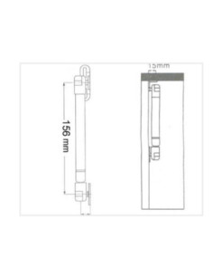 Braccetto a gas contrario 60N - Kallea 2