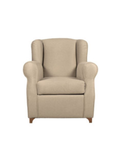 Poltrona Ebro tessuto beige monaco 4 - Kallea 2