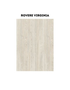 Cucina Iris 360 cm rovere virginia tortora con elettrodomestici reversibile - Kallea 2
