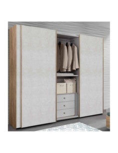 Camera da letto Corinna noce grigio cemento - Kallea 2