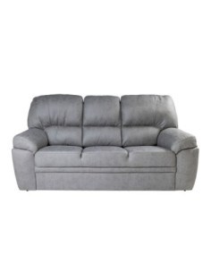 Divano Sarah 3 posti nabuk grigio - Kallea 2