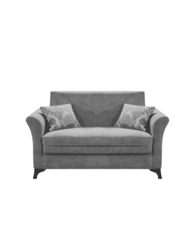 Divano Buket 2 posti letto contenitore grigio - Kallea