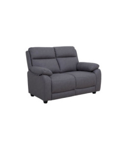 Divano 2 posti Siviglia Nabuk antracite - Kallea 2