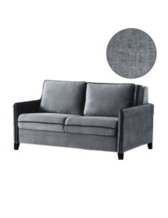 Divano letto Alcona contenitore grigio - Kallea 2