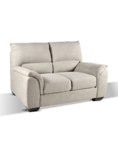 Divano Atene 2 posti in tessuto Queen taupe - Kallea 2