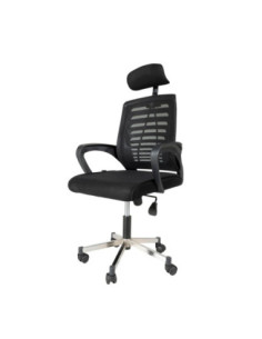 Sedia ufficio tessuto microforato nera Kizi - Kallea 2