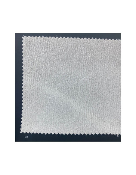 Divano Kutri penisola letto e contenitore bicolore Luna01 bianco e Luna05 caribou - Kallea