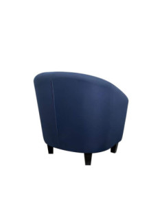 Poltrona Halong tessuto blu - Kallea 2