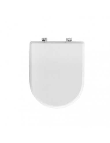 Copriwater per Flaminia serie Link con cerniere regolabili Cromo - Kallea
