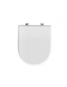 Copriwater per Hidra serie Topline con cerniere regolabili Cromo - Kallea