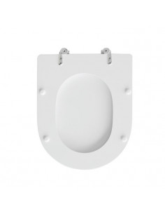 Copriwater per Pozzi Ginori serie Hidra con cerniere regolabili Cromo - Kallea 2