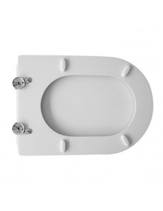 Copriwater per Flaminia serie Valentina con Cerniere regolabili Cromo - Kallea 2