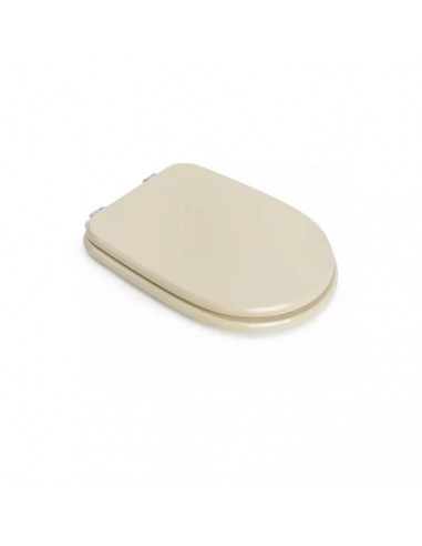 Copriwater per Hatria serie Lisa colore champagne con Cerniere Cromo - Kallea
