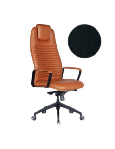 Poltrona ufficio Capri nera - Kallea 2