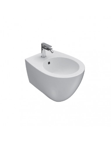 Bidet sospeso Globo serie Bowl+ cod: BPS10BI dimensioni 50 x 38 cm bianco lucido - Kallea