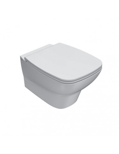 Vaso Sospeso Globo serie Daily cod. DAS03BI scarico senza brida bianco lucido - Kallea
