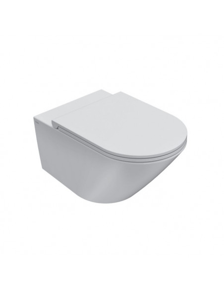 Vaso Sospeso Globo serie Forty3 cod. FOS05BI dimensioni 57 x 36 cm senza Brida bianco lucido - Kallea