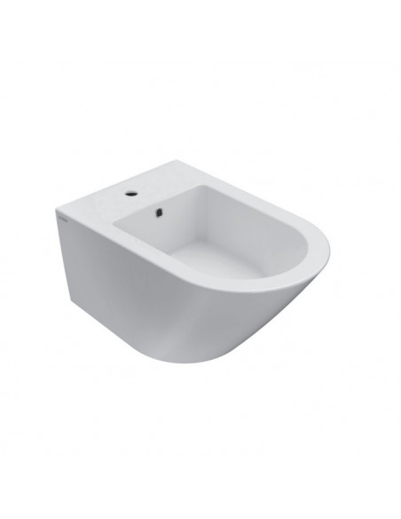 Bidet sospeso Globo serie Forty3 cod: FOS09BI dimensioni 57 x 36 bianco lucido - Kallea