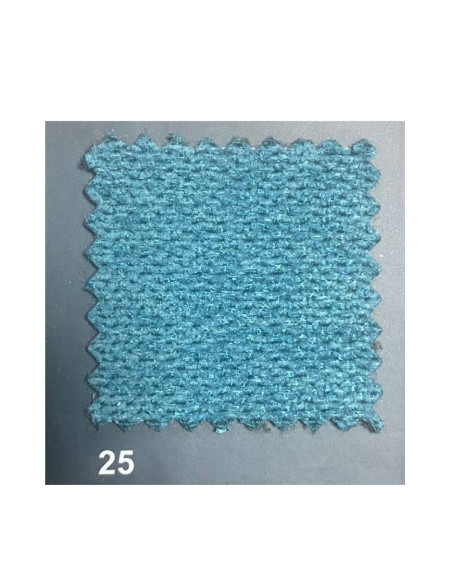 Divano letto Lughen contenitore 5 elementi reversibili colore verde acqua - Kallea