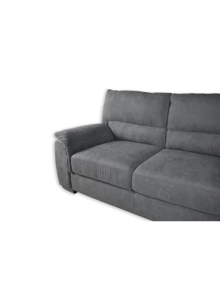 Divano Atene 2 posti in tessuto Pluto 28 antracite - Kallea