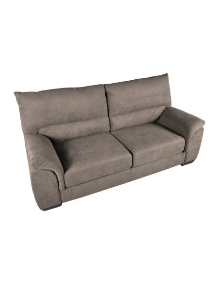 Divano Atene 2 posti in tessuto Barrel 21 tortora - Kallea