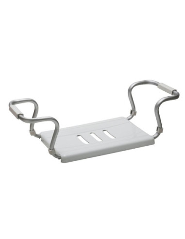 Sedile per vasca regolabile per disabili in alluminio colore bianco - Kallea